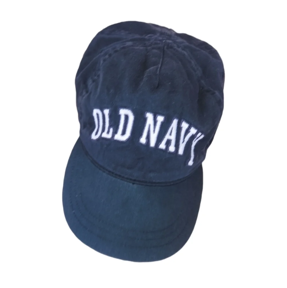 Old Navy Toddler Navy Blue Hat with white letters